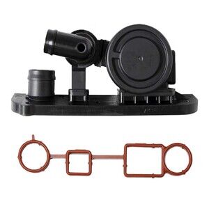 PCV Crankcase Vent Valve + Gasket Replacement For 2005 2006 VW +